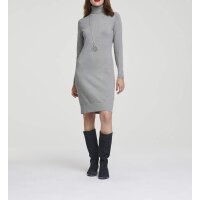 Knit dress, grey blend