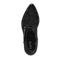 Velours bootie, black