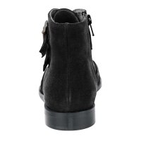 Velours bootie, black