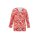 Jersey-Bluse m. Printdessin, koralle-mint