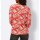 Jersey-Bluse m. Printdessin, koralle-mint