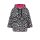Designer-Sweatshirt, grau-fuchsia-bedruckt
