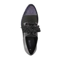 Buty sznurowane, kolor srebrny - szary