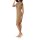 Dress with sequines, camel-golden