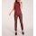 Lace top, rust brown
