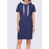 Sweat dress, midnight blue