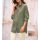 Musselin-Hemdbluse m.Pailletten-Applikation, khaki