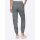 Print trousers, khaki-black-multicolour