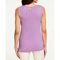 Designer-Jerseytop m. Ösen, orchidee