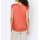 Designer-Seidenbluse, koralle