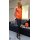 Designer-Seidenbluse, koralle