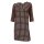 Designer-Druckkleid, bunt