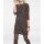 Designer-Druckkleid, bunt