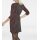 Designer-Druckkleid, bunt