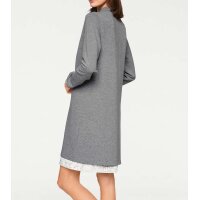 Feinstrickjacke, silbergrau