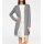 Feinstrickjacke, silbergrau