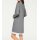 Feinstrickjacke, silbergrau