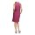 Etuikleid, fuchsia-weiß