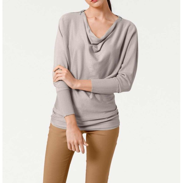 Sweter na zamek, cement
