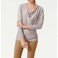 Zipper sweater, cement
