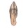 Leder-Pantolette, taupe-metallic