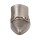 Leder-Pantolette, taupe-metallic