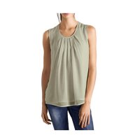 Designer-Chiffonblusentop, stein