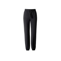 Hose in Crinkle-Qualität, schwarz