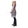 Kleid, offwhite-schwarz