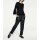 Sweater with flounces, black