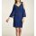Cocktailkleid m. Perlen, marine