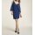Cocktailkleid m. Perlen, marine