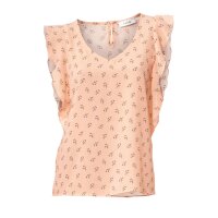 Bluse, apricot