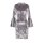 Velvet dress, silver grey