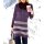 Longpullover, lila-rose