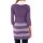Longpullover, lila-rose