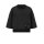 Designer-Sweatshirt m. Tasche, schwarz