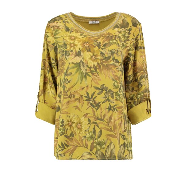 Marken-Bluse »Silvana«, senf-bedruckt
