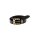 Cowhide nappa belt, black