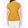 Jerseyshirt m. Spitze, ocker