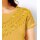 Jerseyshirt m. Spitze, ocker