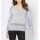Ajour-Pullover, steingrau-silber