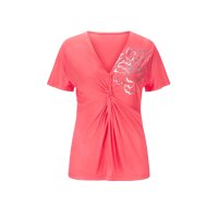 Designer-Knotenshirt m.Pailletten, hummer