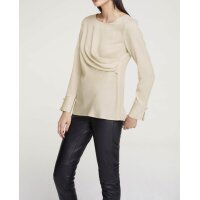 Bluse, champagner