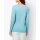Designer-Cut-Outs-Pullover, aquamarin