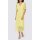 Designer-Spitzenkleid, zitrone
