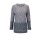 Knit sweater, ecru-navy