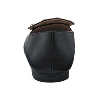 Slipper m. Nieten, schwarz