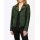 Ziegenvelourslederjacke m. Strass, moos