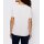 Designer-Chiffonbluse m. Spitzeblüten, ecru